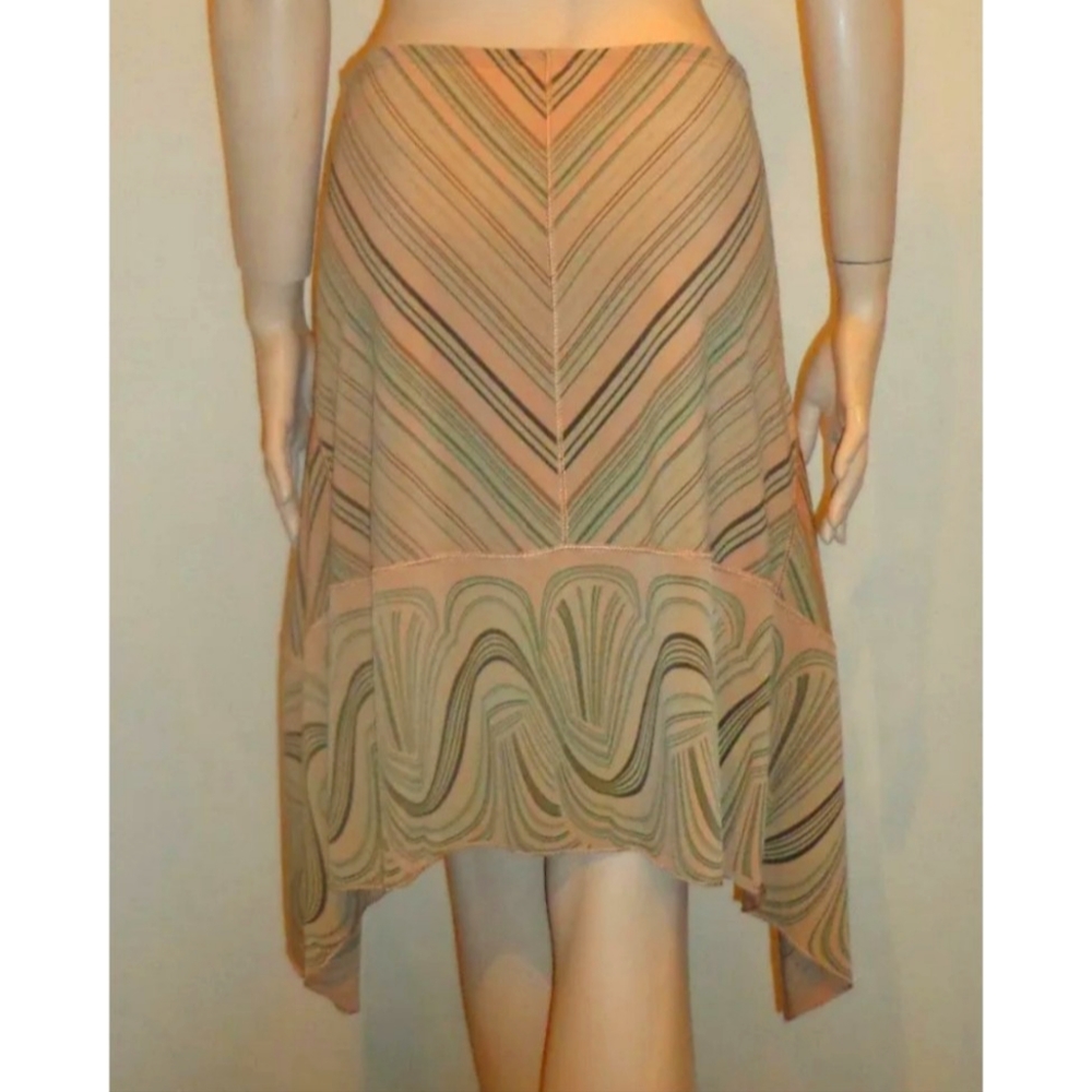 Max Studio Multi Color Asymmetrical Hem Slip On L… - image 3